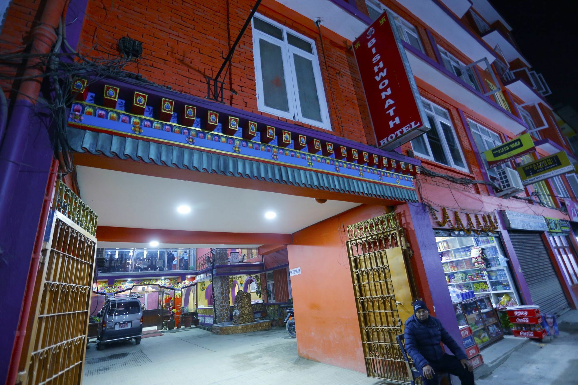 Bishwonath Hotel Kathmandu Exterior foto